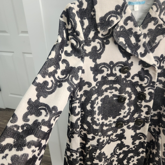 Anthropologie Leifnotes Hesa Corduroy Coat Paisley Print size 2 - Picture 4 of 14